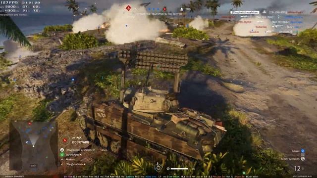 Battlefield V Sherman Calliope смотреть онлайн