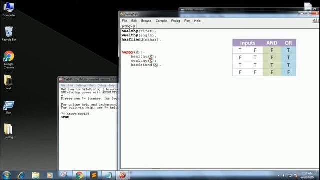 Prolog Bangla Tutorial 5 | Disjunction and Conjugation  | Conjunction | AI - 2020 | Lang Code