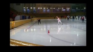 1000м-1.27.37. Кубок Москвы. 1-е место.20.12.2015.