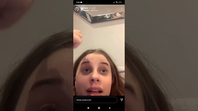 Fagata tłumaczy się na Instastory o dramie z Kamerzystą | kamuś