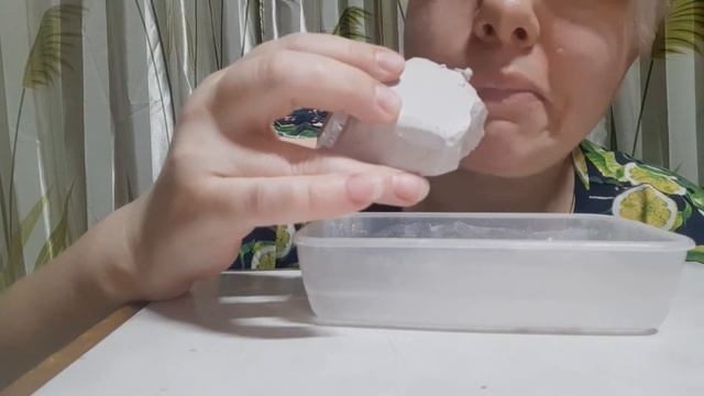 Мокрый Феникс.#asmr #crunch #mukbang #мелоежка #еммел #мел #природныймел #хруст #хрустмелом