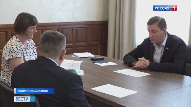 Рабочая поездка Андрея Турчака в Майминский район
