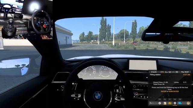 BMW M4 | Euro Truck Simulator 2 | Logitech G29 wheel + shifter смотреть онлайн