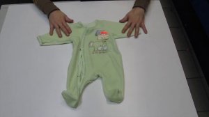 Велюровый комбинезон Слоник