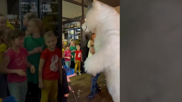 Сюрприз в День Рождения для чудесного мальчика от мишки Вини 🐻❄️🤍 #великийновгород #белыймишка смотреть онлайн