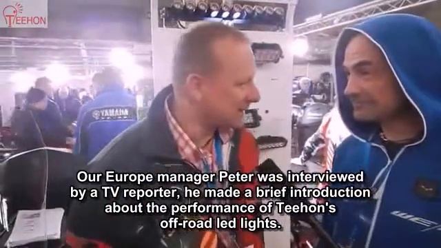 Teehon off road led lights at Yamaha show смотреть онлайн
