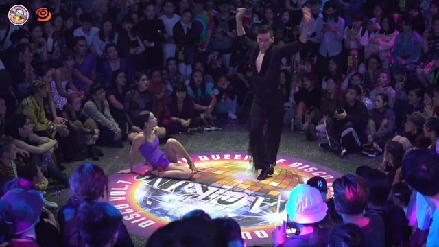 YUNYUN vs FANFAN｜Waacking Best 32 @ THE QUEEN OF DISCO vol.7｜LB-PIX смотреть онлайн