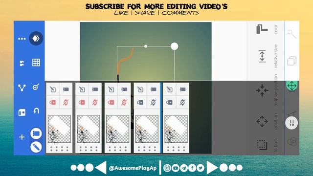 How To Create Camera Logo Design | In Pixellab Editing #tutorial