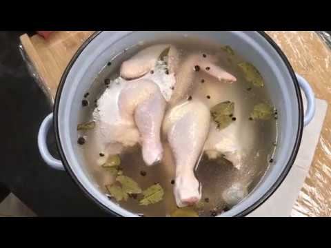 Курица горячего копчения