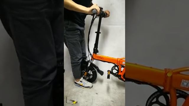 Folding electric bicycle D3 смотреть онлайн