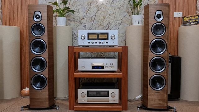 Ngọt Ngào và Tinh Tế! Ampli Luxman L-590AX ClassA  Loa Sonus Faber Sonetto Viii ý0911886266