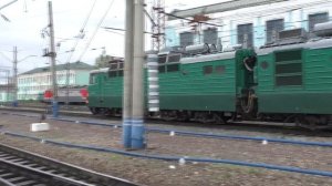 СПЛОТКА ЭЛЕКТРОВОЗОВ ВЛ80 И ВЛ85 (12секций)