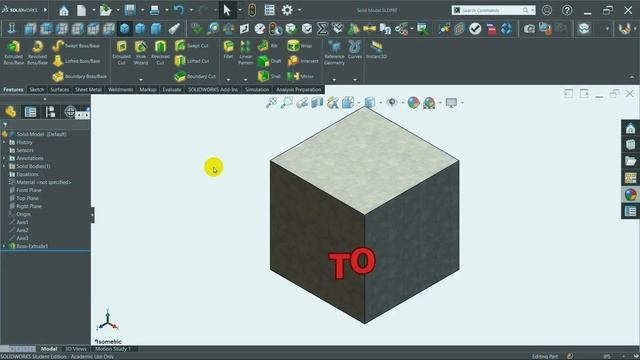 SolidWorks 2024 Tutorial for Beginners | How to Learn SolidWorks Keyboard Shortcuts