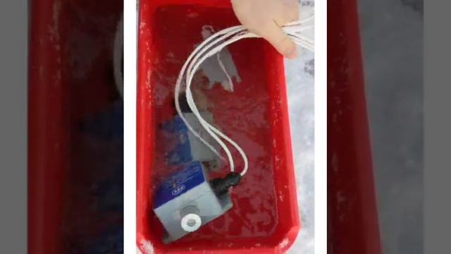 Испытания системы контроля загазованности на базе сигнализаторов СЗЦ-3 водой и морозом
