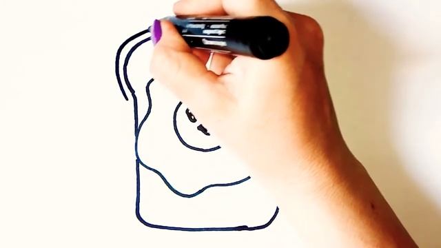 HOW TO DRAW A SANDWICH  \  CÓMO DIBUJAR UN SÁNDWICH  \  COMMENT DESSINER UN SANDWICH смотреть онлайн