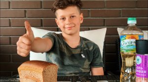 Чесночные гренки на гриле