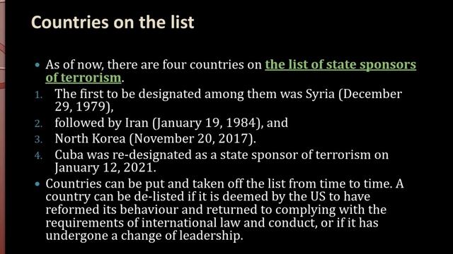 State Sponsor of Terrorism कया होता है?#ukraine #russia #usa #studyiq #adda247 #warzone #drishtiia смотреть онлайн