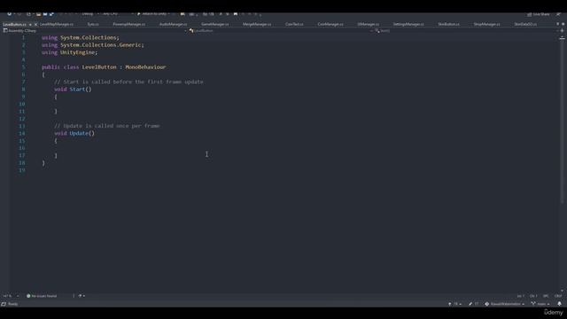 3. Adding the Level Buttons