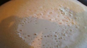 Блины с малиной