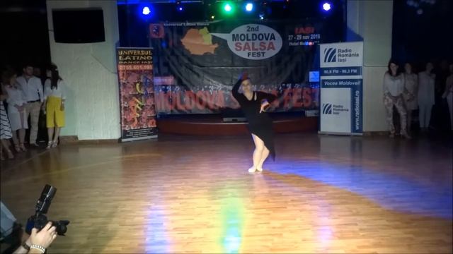 2nd MOLDOVA SALSA FEST - Andreea - Iasi - nov 2015 - by Universul Latino смотреть онлайн