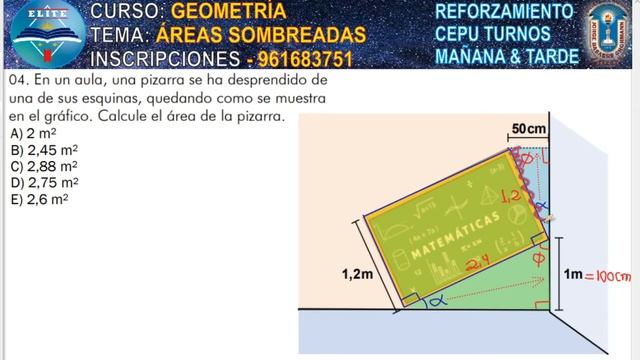 PRACTICA # 08 AREAS SOMBREADAS GEOMETRIA CEPU UNJBG смотреть онлайн