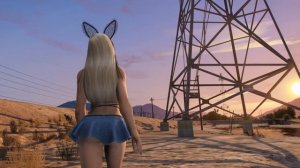 GTA V MODS Mai Shiranui (Casual sexy )