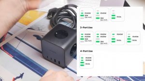 Настолько зарядное устройство UGREEN DigiNest Cube