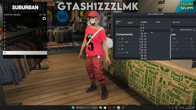 GTA V Online 1.68 ║*XDEV OUTFIT EDITOR*║ 20 BEST FEMALE MODDED OUTFITS USING XDEV ║+Showcase ║ PC
