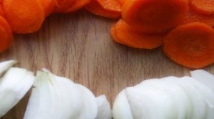 Семга с овощами под сыром