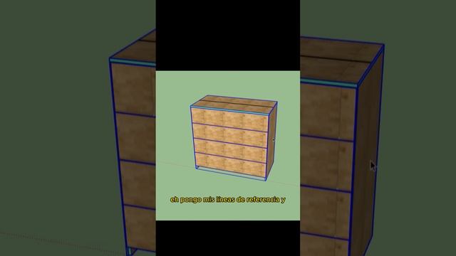 Herramienta de diseño FredoScale sketchup melamina mdf diseño shorts