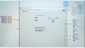 Обучающее видео по сборке и программированию работа на языке LabView. Часть 2.