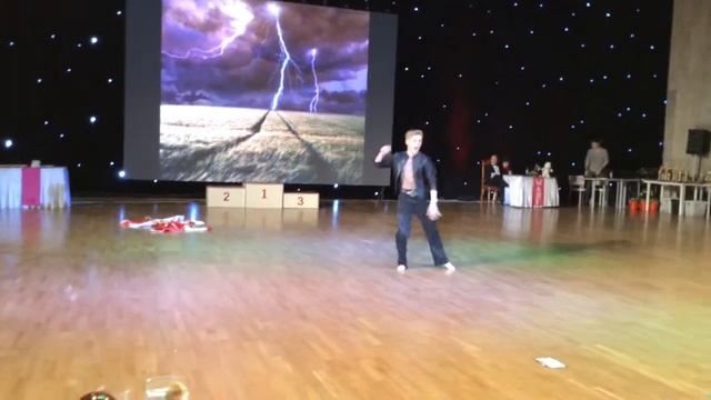 Alex Guz_Baila Chango_EUROPEAN CHAMPIONSHIP ARTISTIC DANCE смотреть онлайн