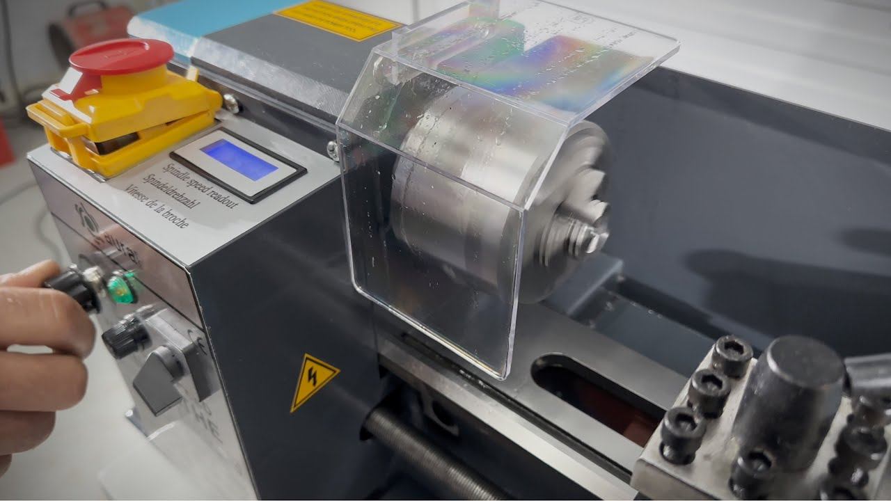 Настольный токарный станок AURA TM-300V смотреть онлайн