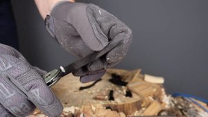 Убийственный тест "бытового?" ножа! БОЛЬШОЙ CJRB Pyrite Large