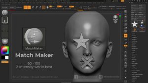 MatchMaker Brush: ZBrush All Brushes