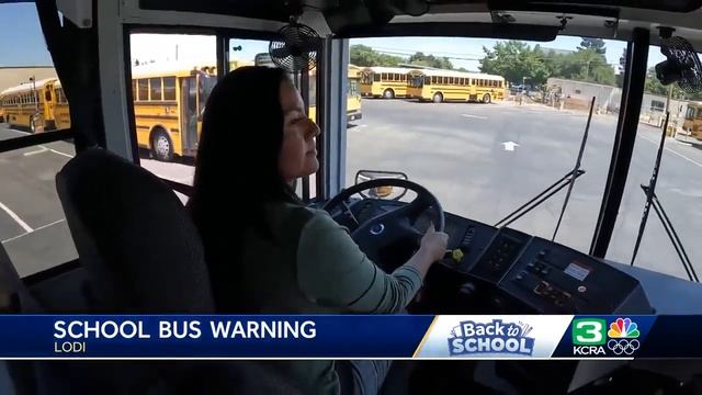 Lodi school bus drivers prepare for cars passing illegally смотреть онлайн