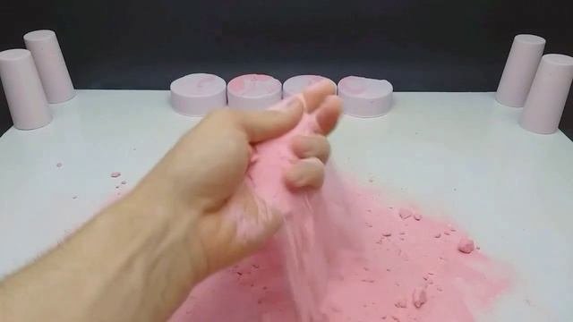 ASMR Very mild baking soda | Pastel color | super crunchy