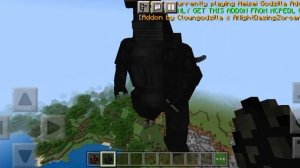 мод на Годзиллу майнкрафт