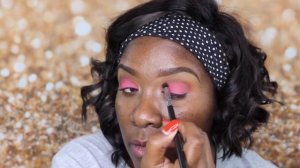 COLORFUL MAKEUP ON DARK SKIN