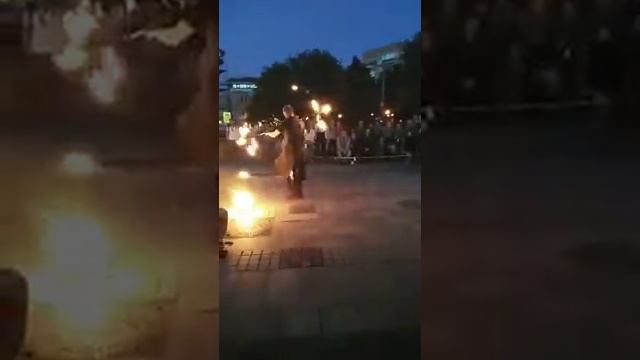 FIRE SHOW (3) ДЕНЬ РОССИИ НИЖНИЙ НОВГОРОД смотреть онлайн