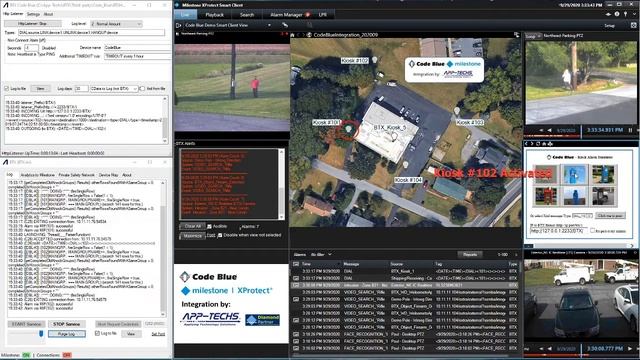 Integrate Code Blue Emergency Kiosks with Milestone XProtect - DEMO VIDEO by App-Techs