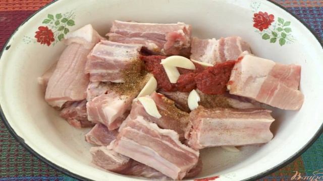 Свиные рёбрышки в духовке