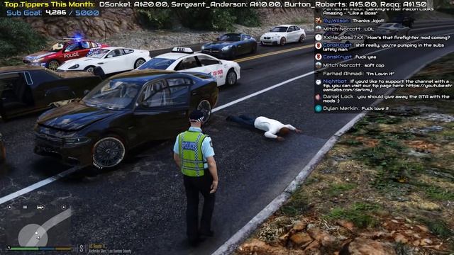 GTA 5 - Queensland Police Mod - Random Breath Testing (GTA 5 Police Mod for PC)