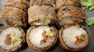 Роллы_мидии_ запеченые!Вкусного настроения✨-YOUTUBE