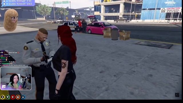 Fuslie Reacts To April Gets Pulled Over + Meeting Gunner For The First Time (FUNNY). смотреть онлайн