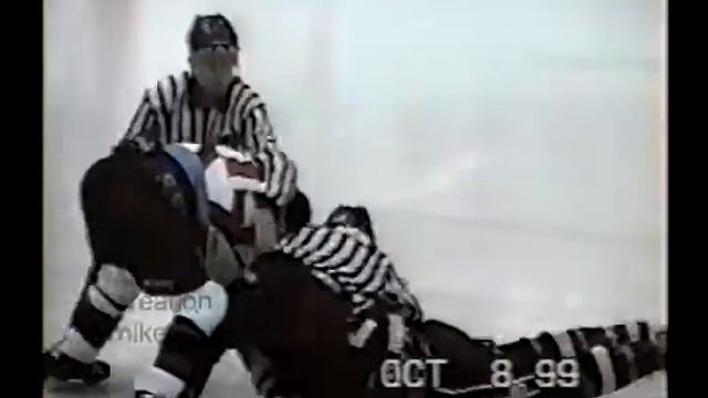 hockey fight guimond vs branchaud 8 oct 99 смотреть онлайн