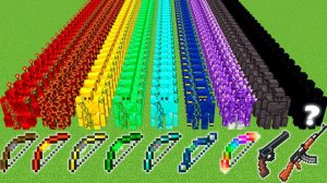 МАЙНКРАФТ ЭКСПЕРИМЕНТЫ: какой лук самый сильный?