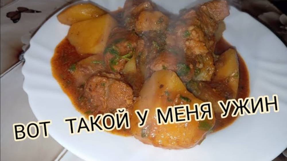 НАТАЛЬЯ ГУБАРЕВА. ВОТ ТАКОЙ У МЕНЯ УЖИН 😍