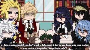 Pro Heroes React to Shoto Todoroki || Hero Dabi and Shigaraki AU || MHA/BNHA GCRV