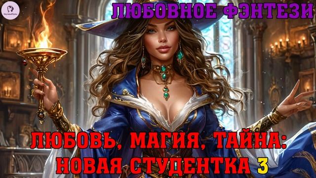 АУДИОКНИГА ЛЮБОВНОЕ ФЭНТЕЗИ: ЛЮБОВЬ, МАГИЯ, ТАЙНА - НОВАЯ СТУДЕНТКА. КНИГА 3